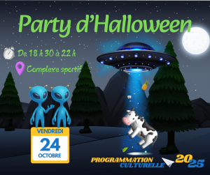 L'effroyable fête d'Halloween @ Complexe sportif