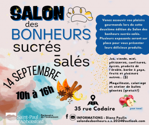 Salon des bonheurs sucrés-salés